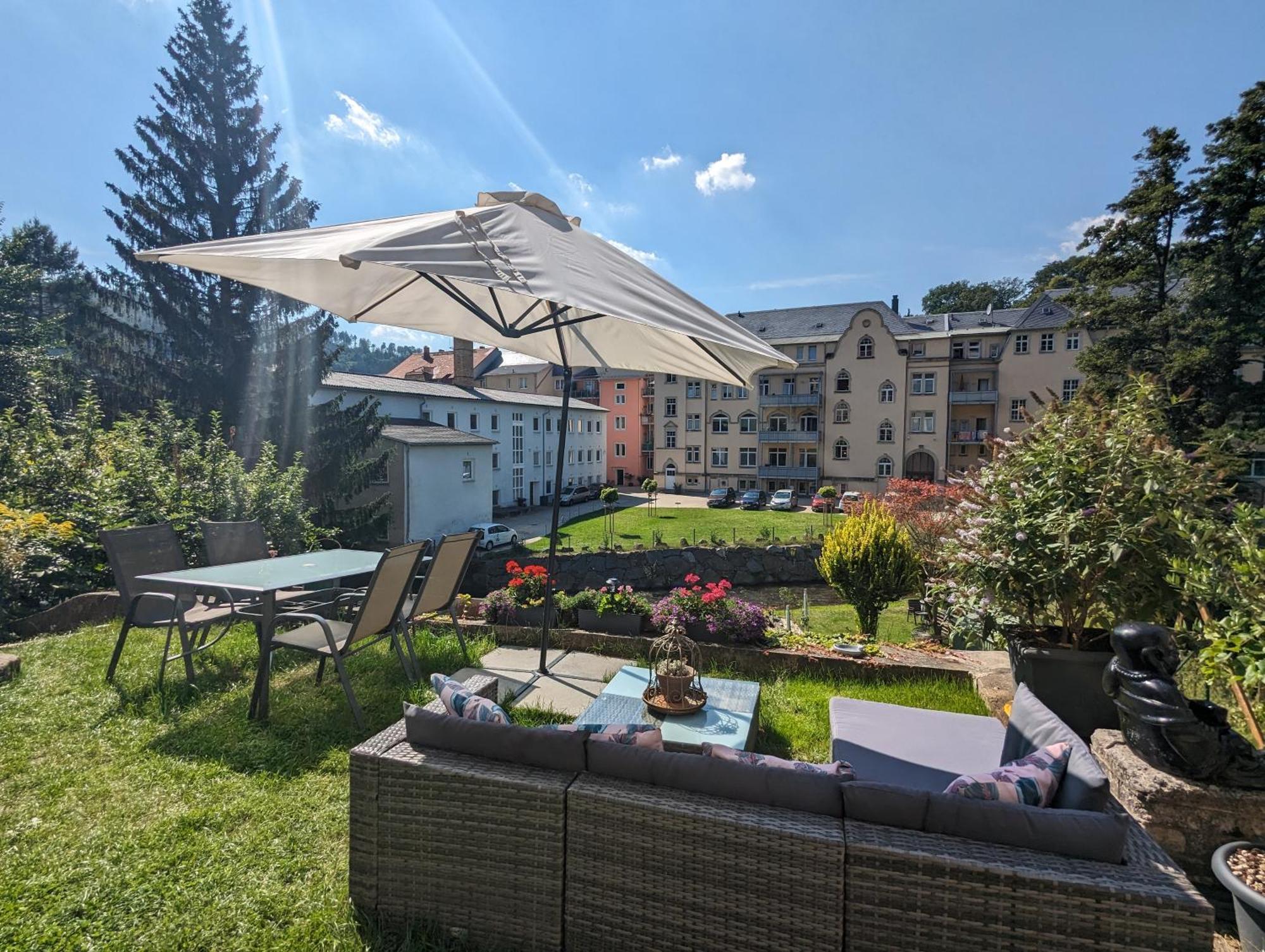 Uo2 - Urlaubsmagie - Garten, Whirlpool, Sauna Apartment Зебниц Екстериор снимка