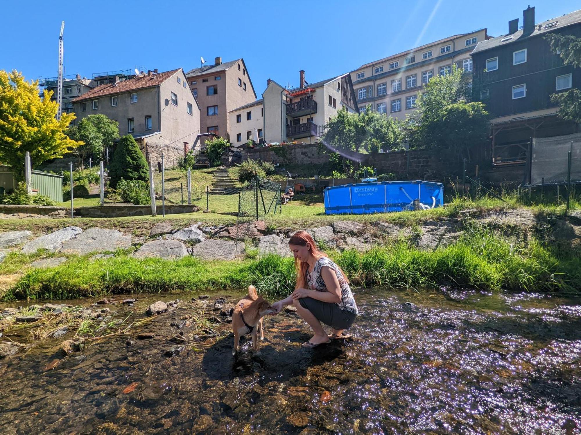 Uo2 - Urlaubsmagie - Garten, Whirlpool, Sauna Apartment Зебниц Екстериор снимка