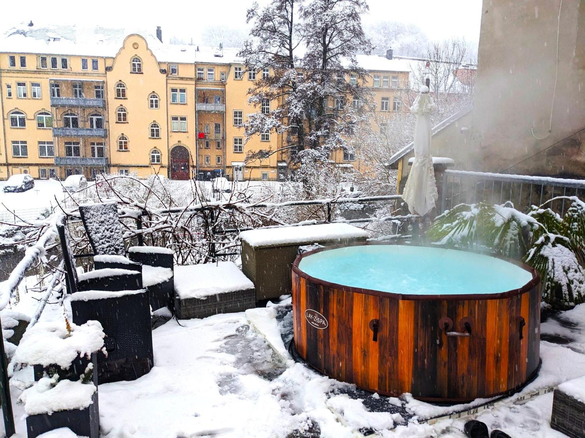 Uo2 - Urlaubsmagie - Garten, Whirlpool, Sauna Apartment Зебниц Екстериор снимка