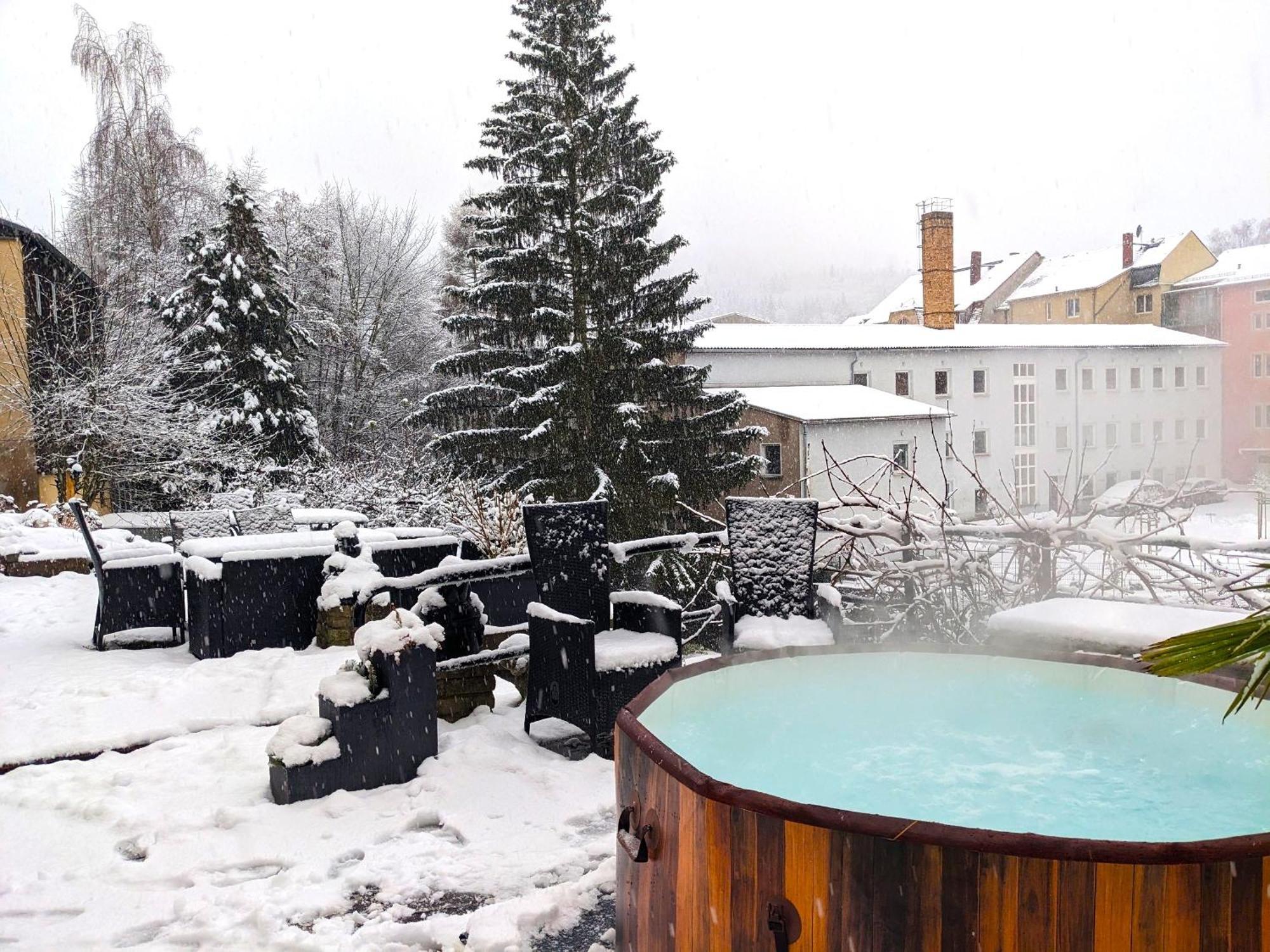 Uo2 - Urlaubsmagie - Garten, Whirlpool, Sauna Apartment Зебниц Екстериор снимка