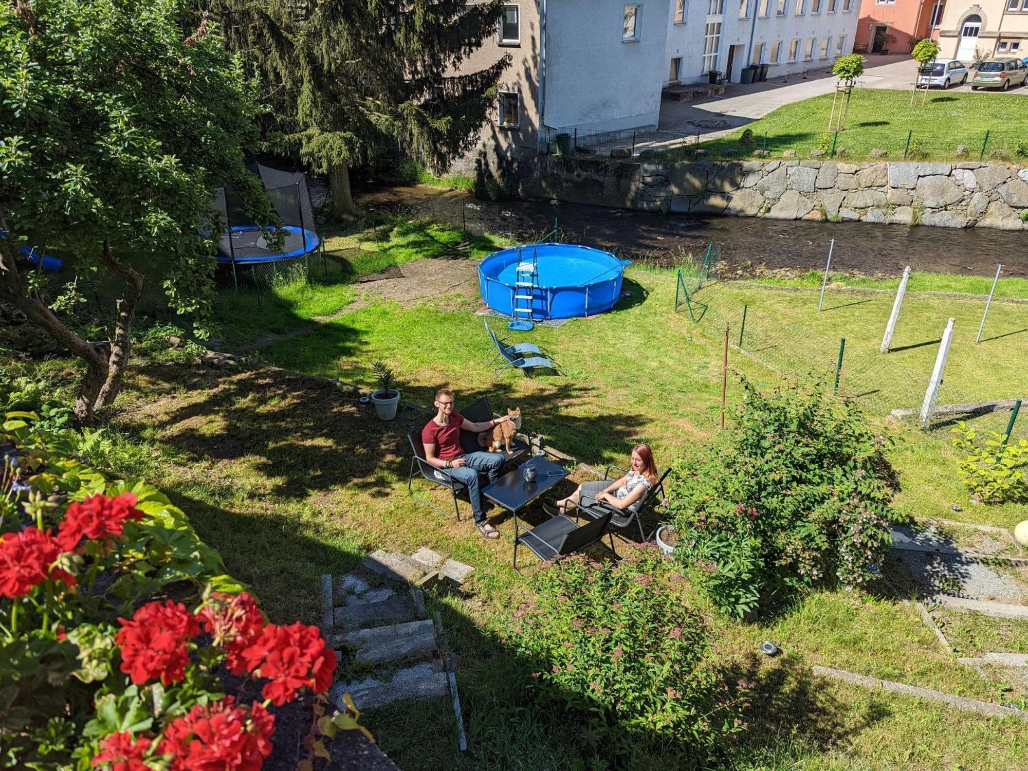 Uo2 - Urlaubsmagie - Garten, Whirlpool, Sauna Apartment Зебниц Екстериор снимка