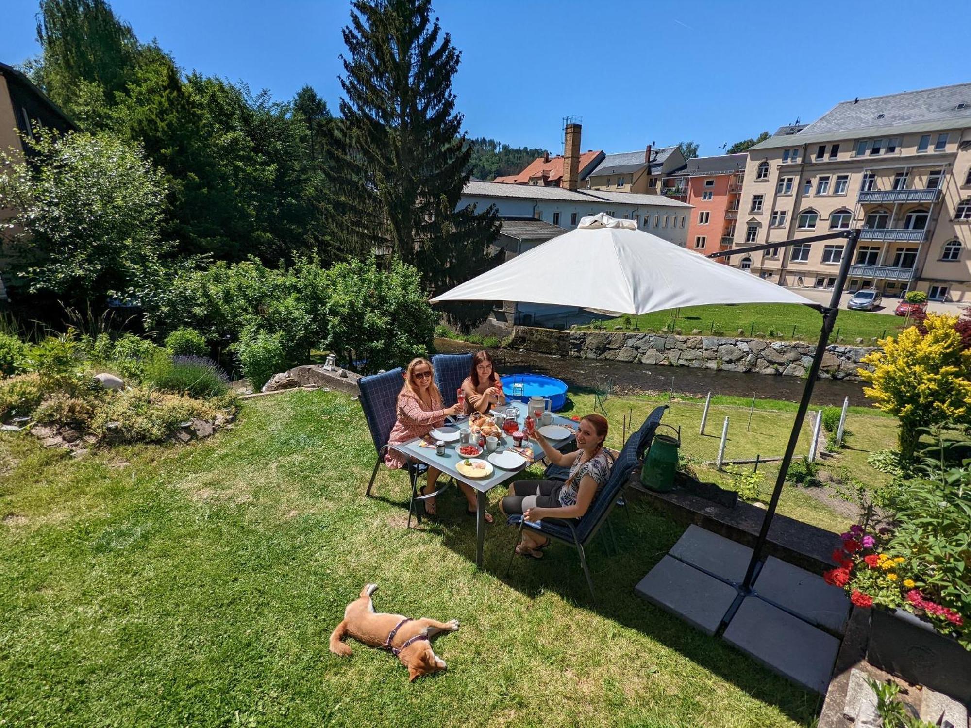 Uo2 - Urlaubsmagie - Garten, Whirlpool, Sauna Apartment Зебниц Екстериор снимка