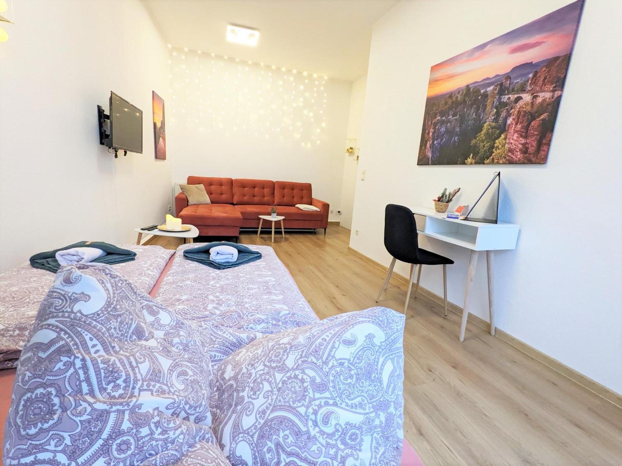 Uo2 - Urlaubsmagie - Garten, Whirlpool, Sauna Apartment Зебниц Екстериор снимка