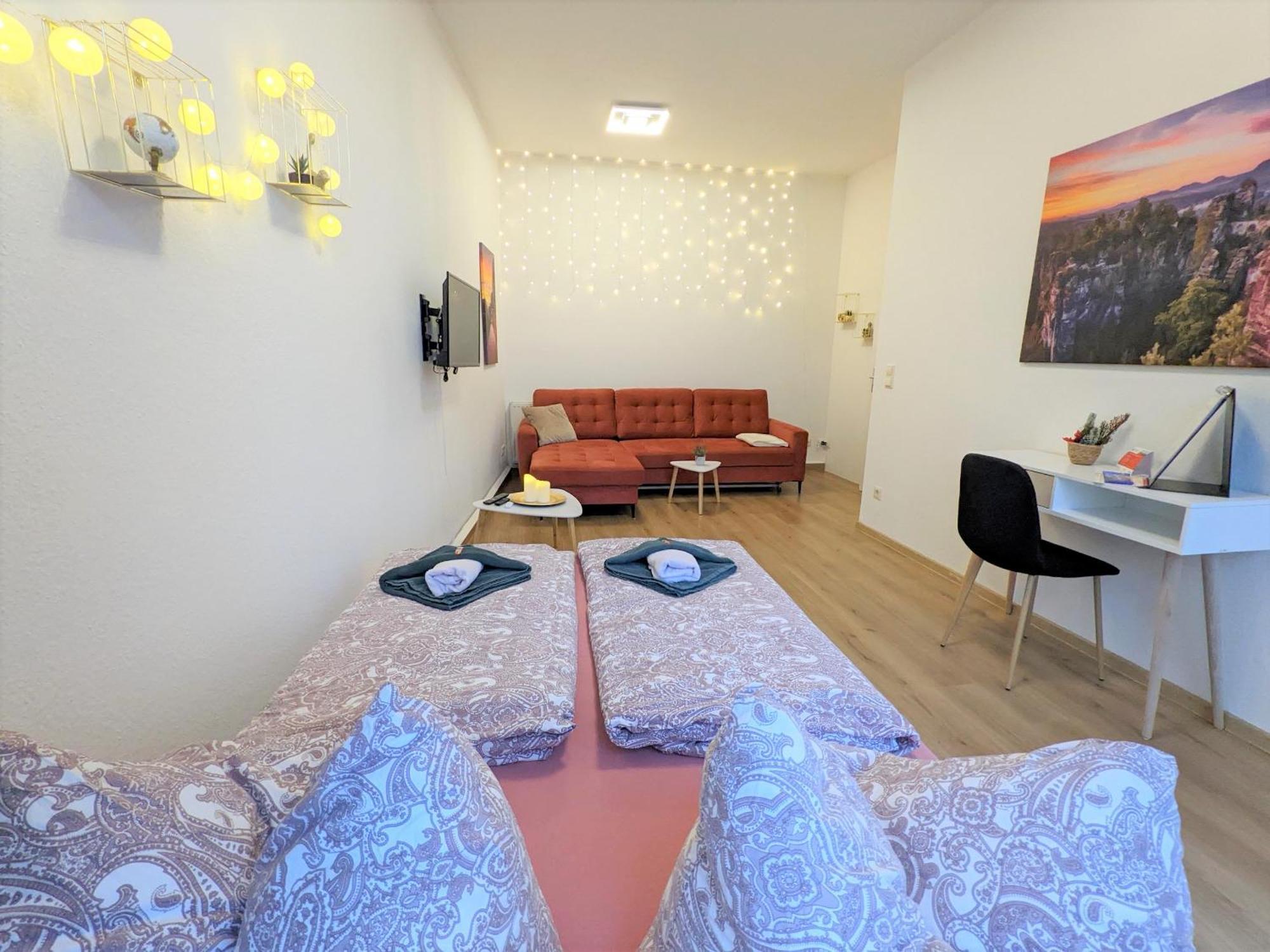 Uo2 - Urlaubsmagie - Garten, Whirlpool, Sauna Apartment Зебниц Екстериор снимка