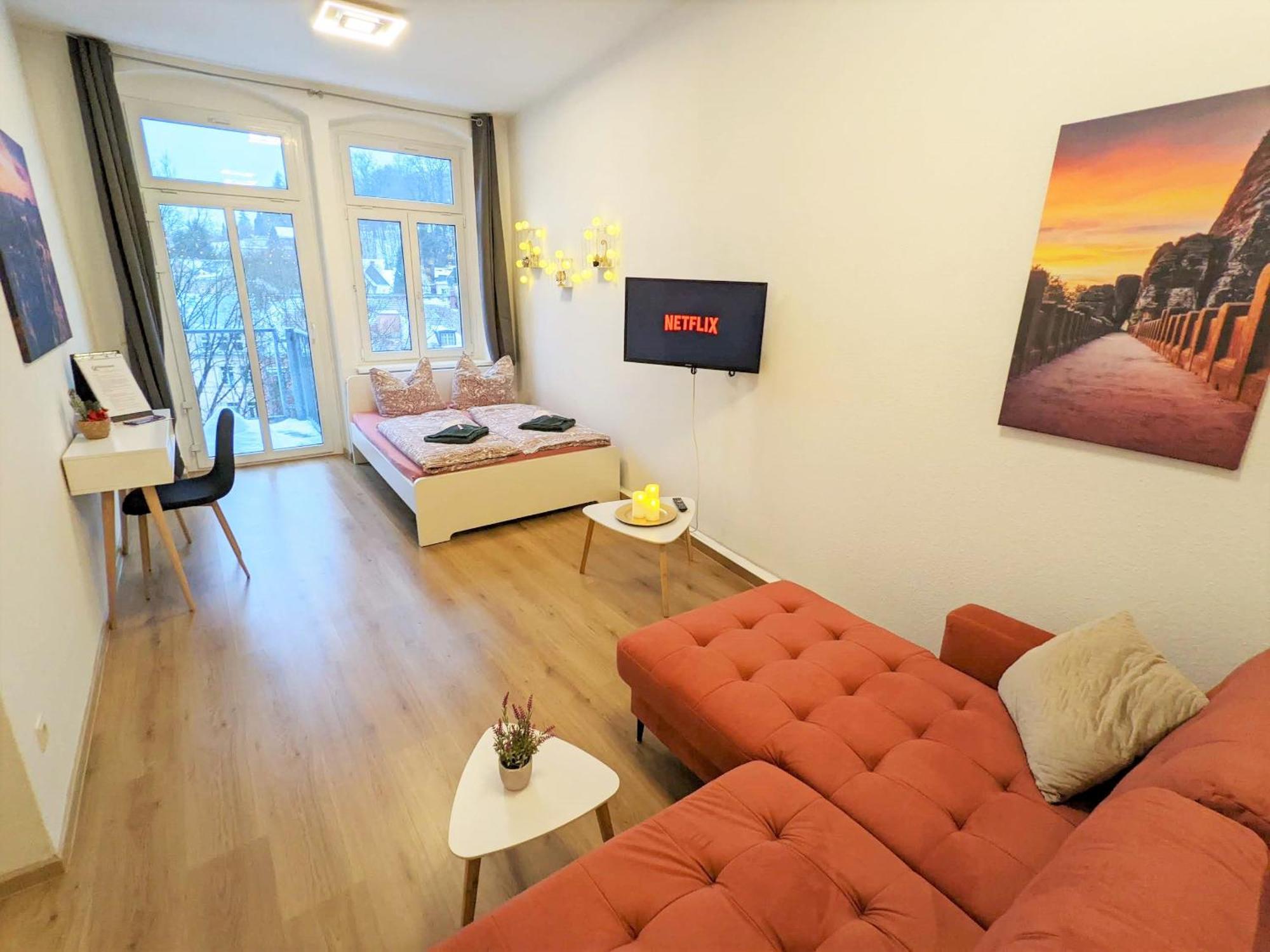 Uo2 - Urlaubsmagie - Garten, Whirlpool, Sauna Apartment Зебниц Екстериор снимка